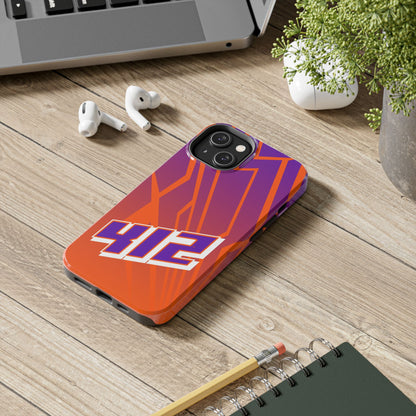 Morrison #412 Fire Gradient Phone Case