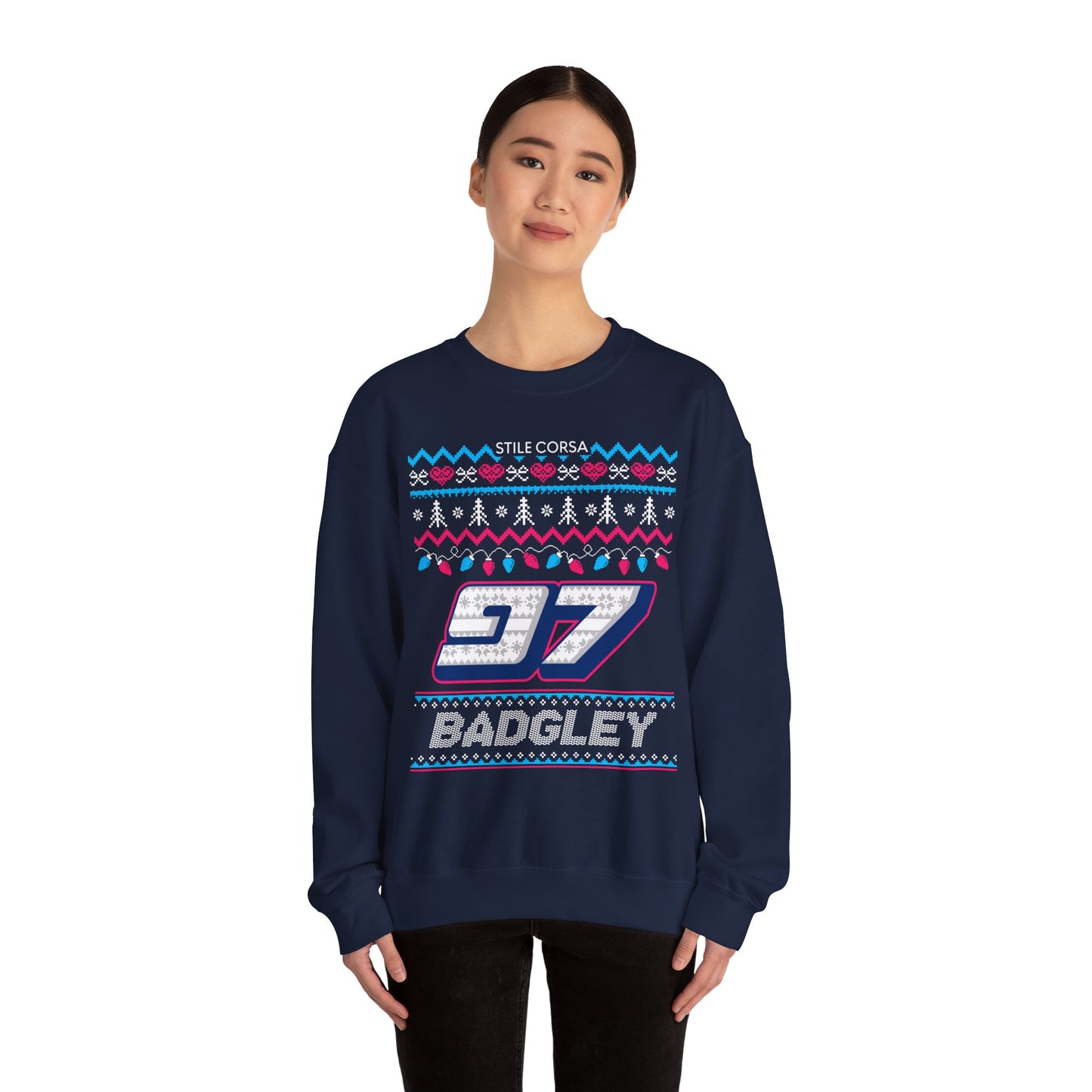 Badgley #97 Arctic Lights Crewneck