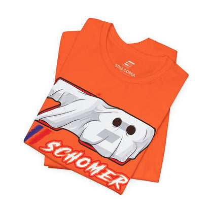 Schomer #78 — Haunted Grid Signature Tee