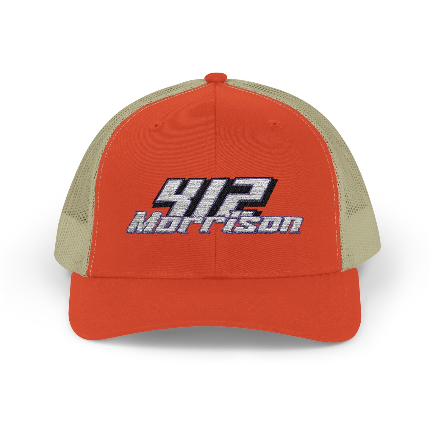Morrison #412 Night Grid Trucker Cap