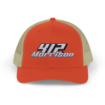 Morrison #412 Night Grid Trucker Cap
