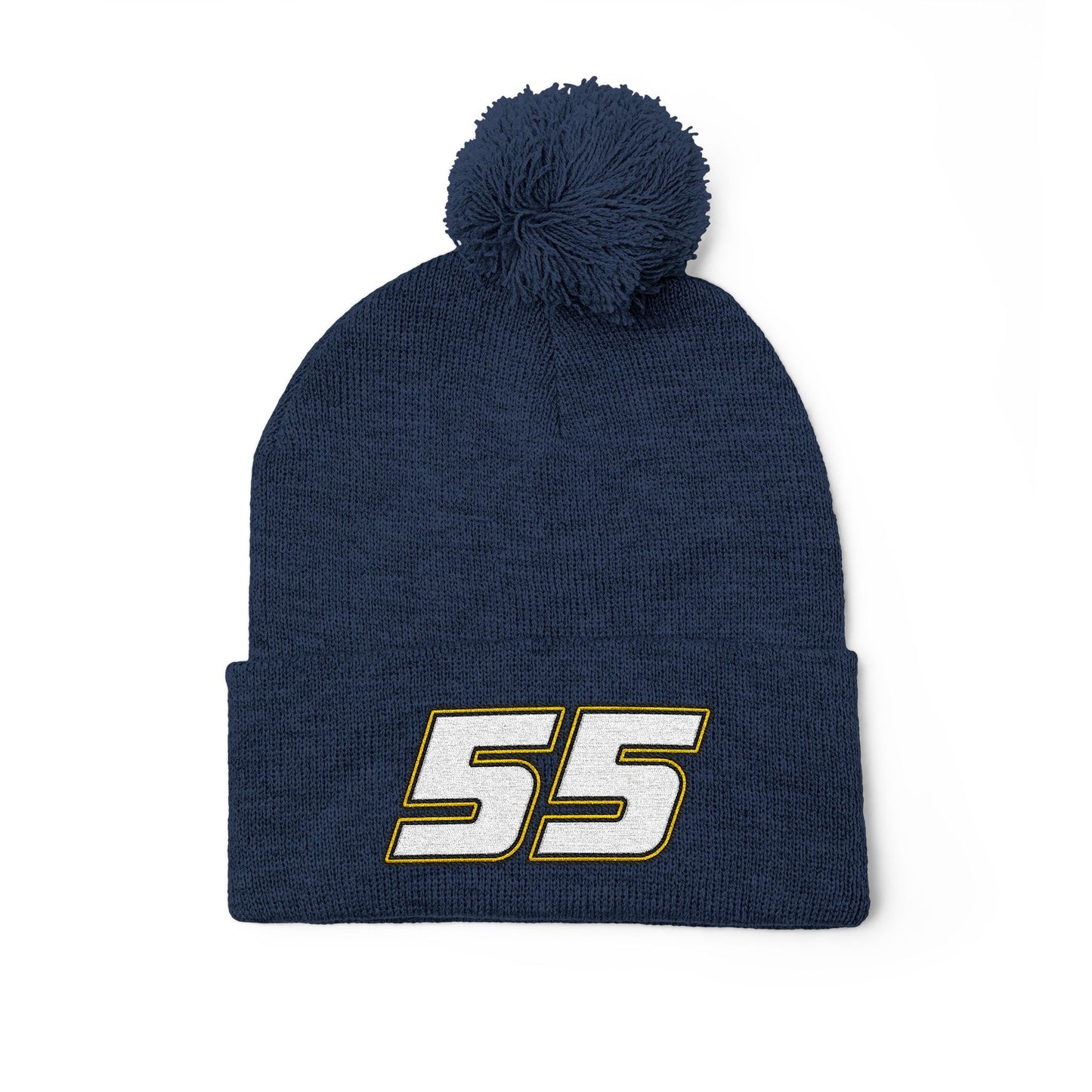 Carson Craig #55 Pom Beanie