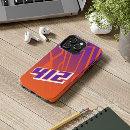 Morrison #412 Fire Gradient Phone Case