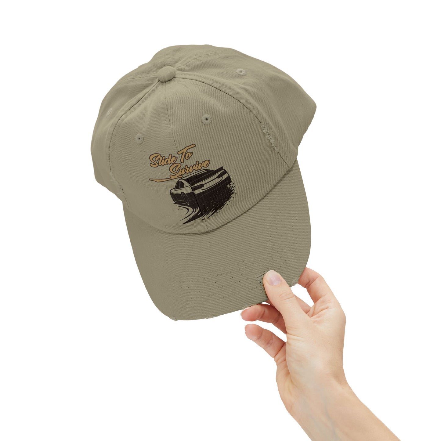 Slide to Survive - Distressed Cap