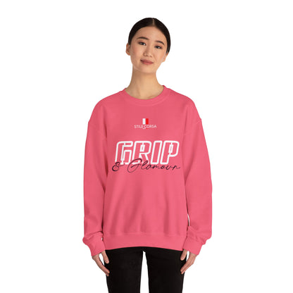 Pink 'GRIP & Glamour' Crewneck