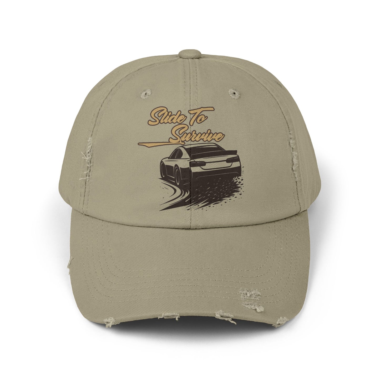 Slide to Survive - Distressed Cap