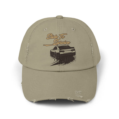 Slide to Survive - Distressed Cap