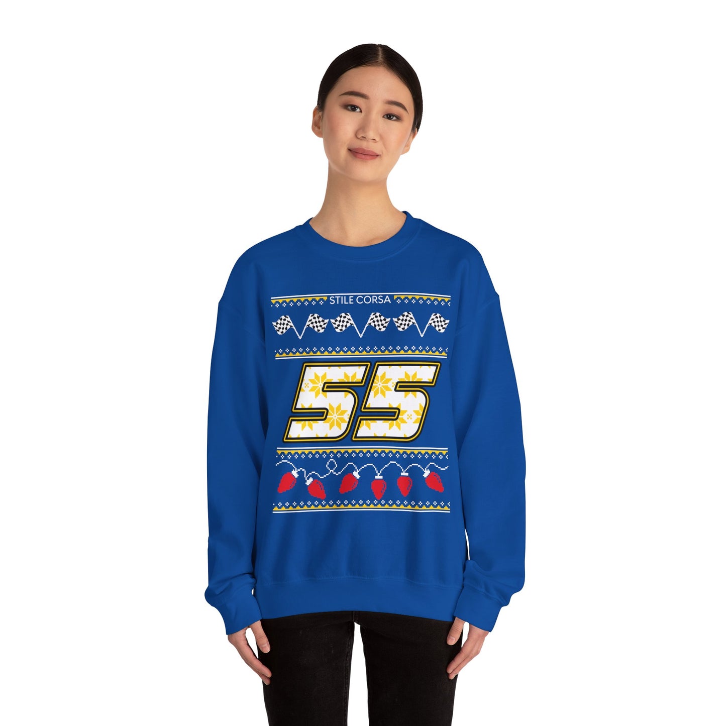 Carson #55 Trackside Winter Crewneck