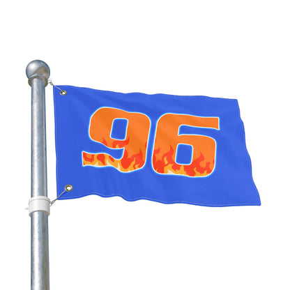 Hecker #96 Gridwave Flag