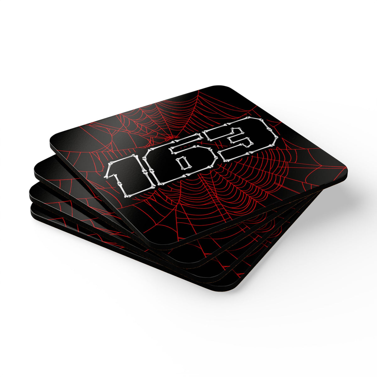 Jeanmenne #163 - Haunted Grid Coaster Set