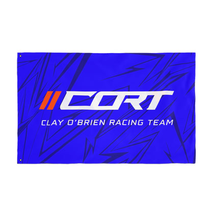 CORT Purple Gridwave Flag