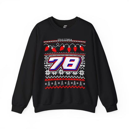 Schomer #78 Polar Rush Crewneck