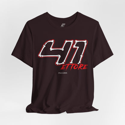 Ettore #41 — Haunted Grid Signature Tee