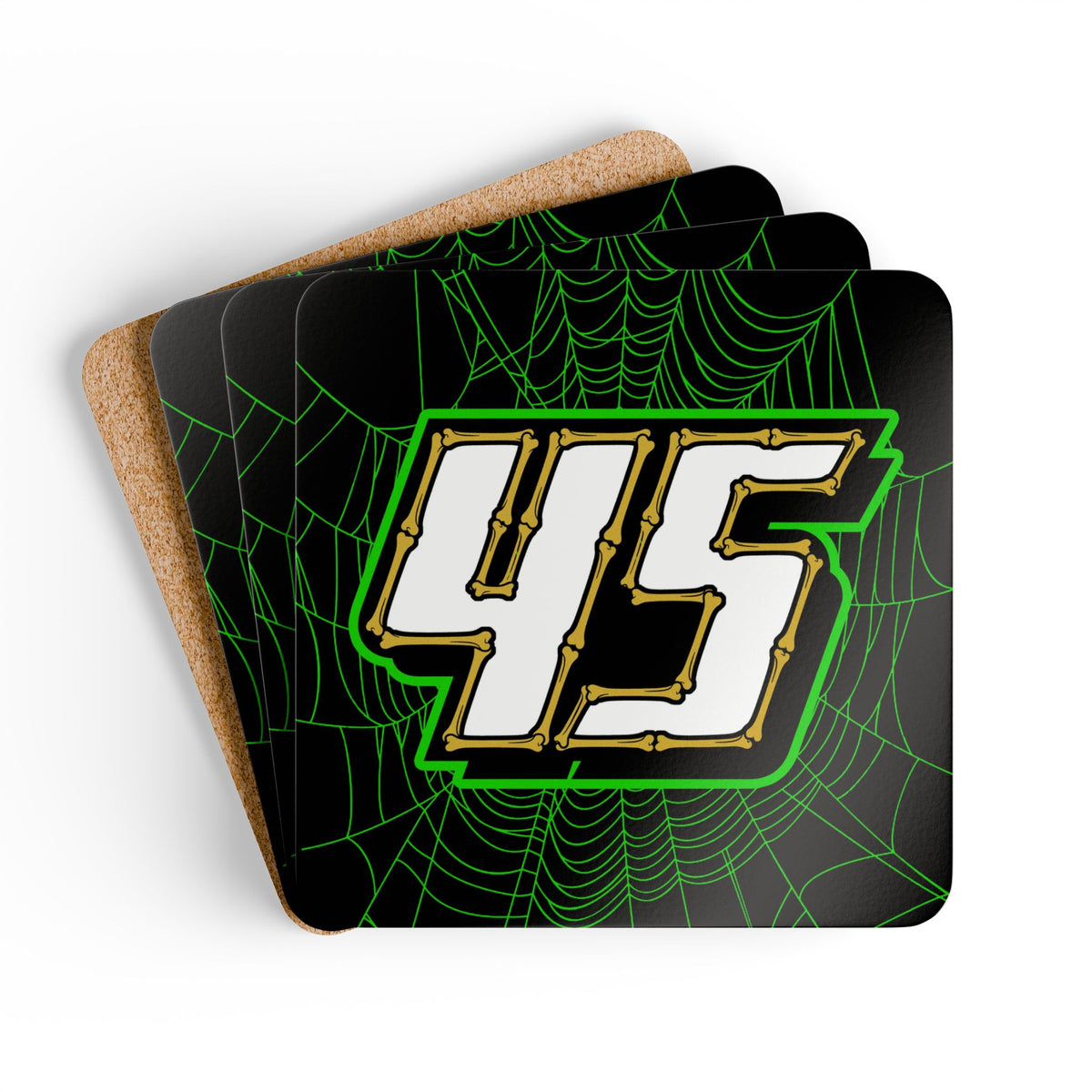 Payne #45 - Haunted Grid Coaster Set