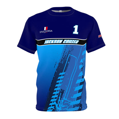 Jackson Collier #1 Slipstream Deep Blue Performance Tee