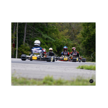 Forest Circuit Rush – Matte Finish Poster