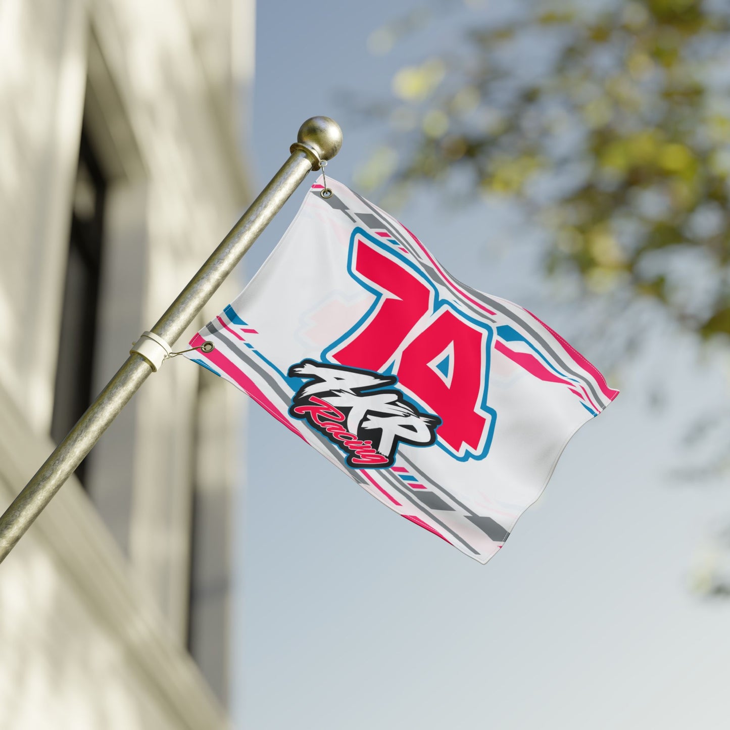 King #74 Gridwave Flag