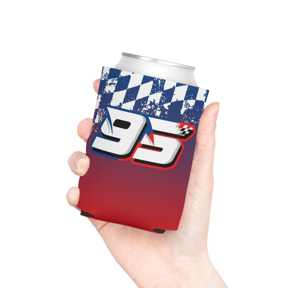 White #95 Pit Lane Can Sleeve