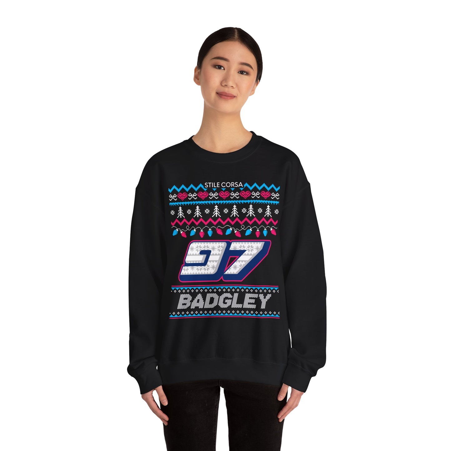 Badgley #97 Arctic Lights Crewneck