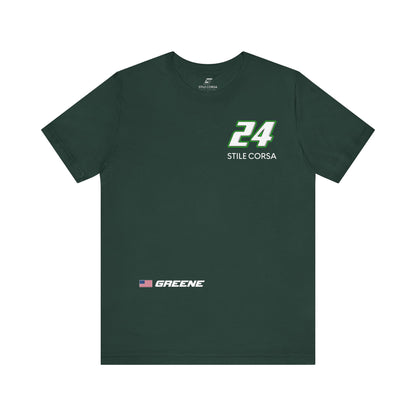 Nate Greene #24 Raceday Tee - Men's Fit