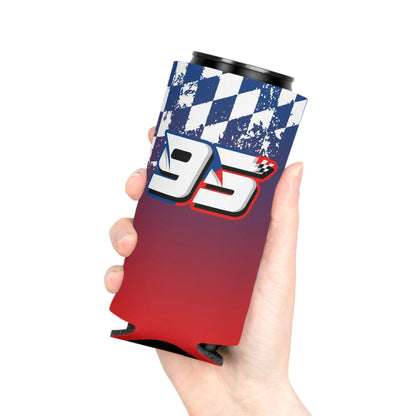 White #95 Pit Lane Can Sleeve