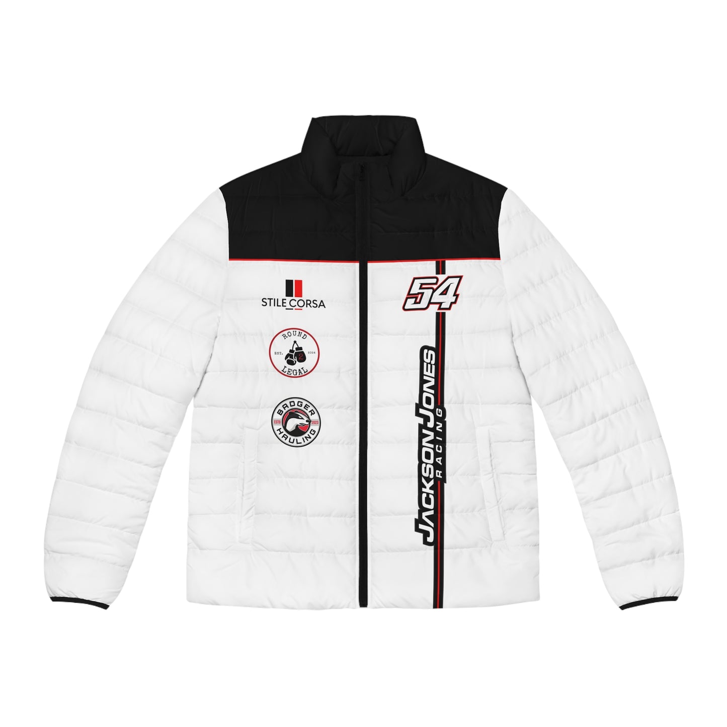 Jackson Jones #54 Track Dominator Puffer - Men's Fit