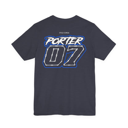 Porter #07 — Haunted Grid Signature Tee
