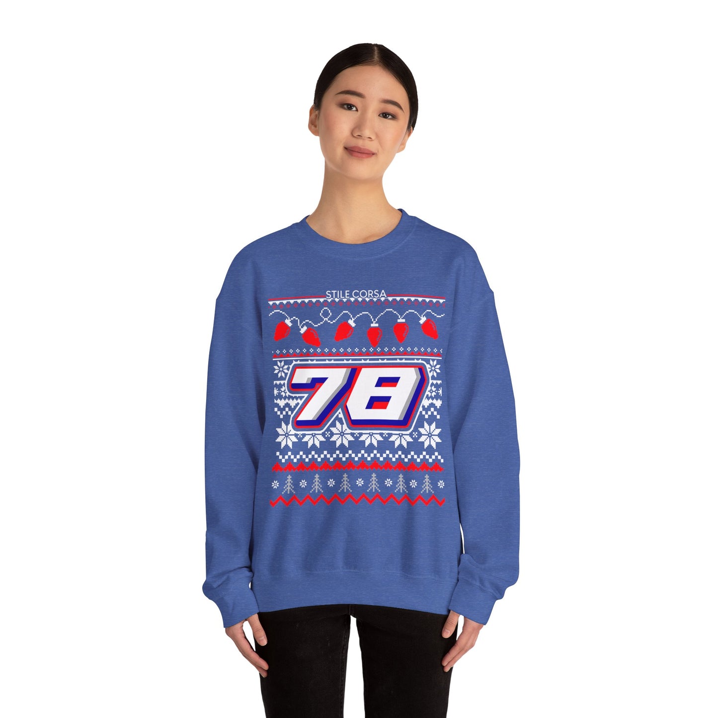 Schomer #78 Polar Rush Crewneck