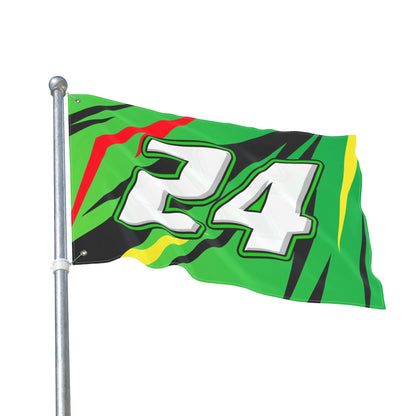 Greene #24 Gridwave Flag