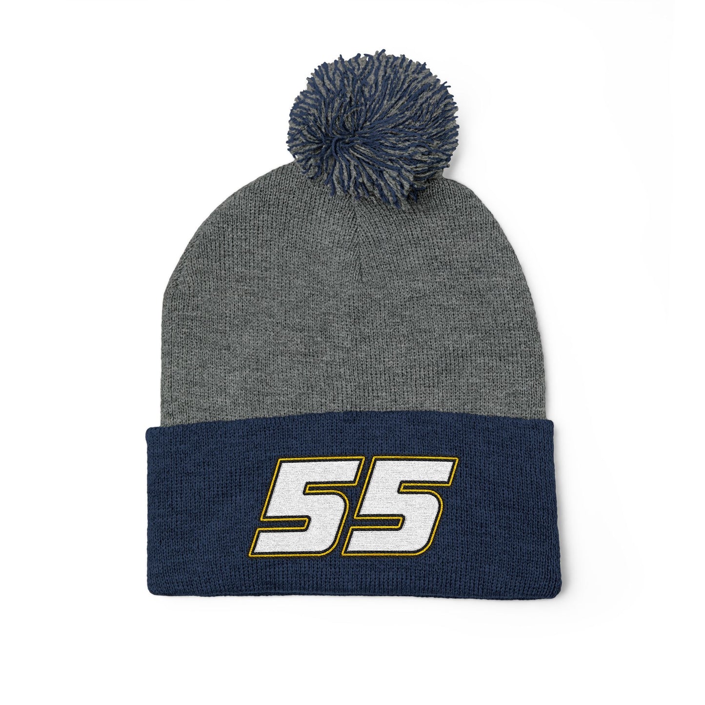 Carson Craig #55 Pom Beanie