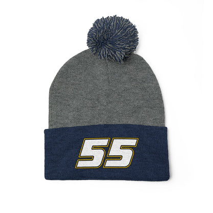 Carson Craig #55 Pom Beanie