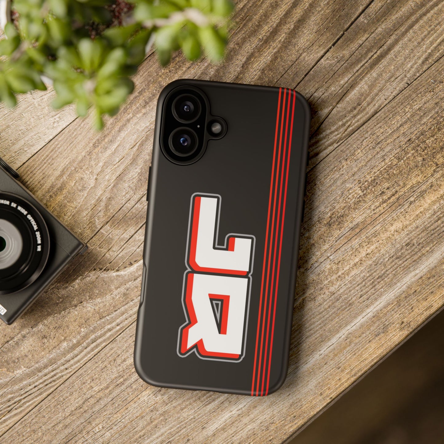 Jack Russell JR Racing Stripe Tough Case