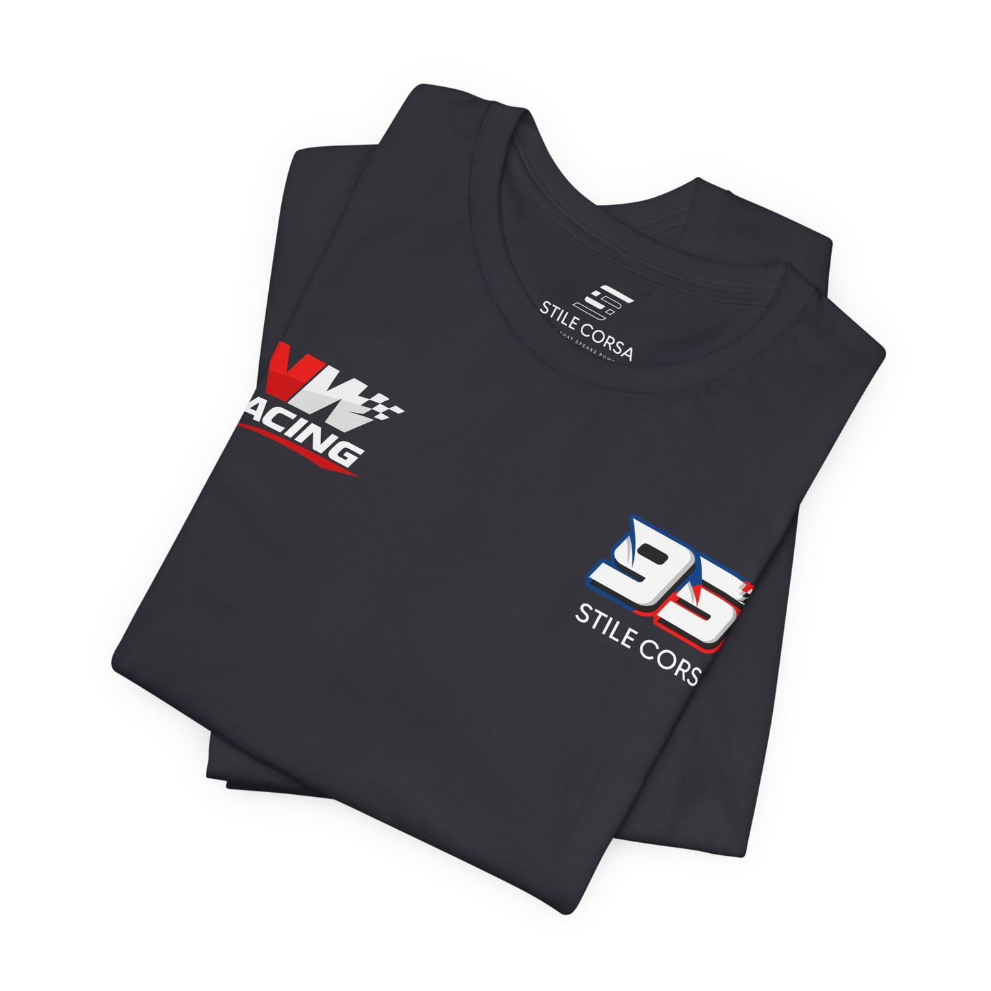 White #95 Raceday Tee - Unisex Fit