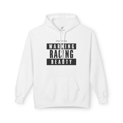 Warning Racing Beauty - Fleece Hoodie