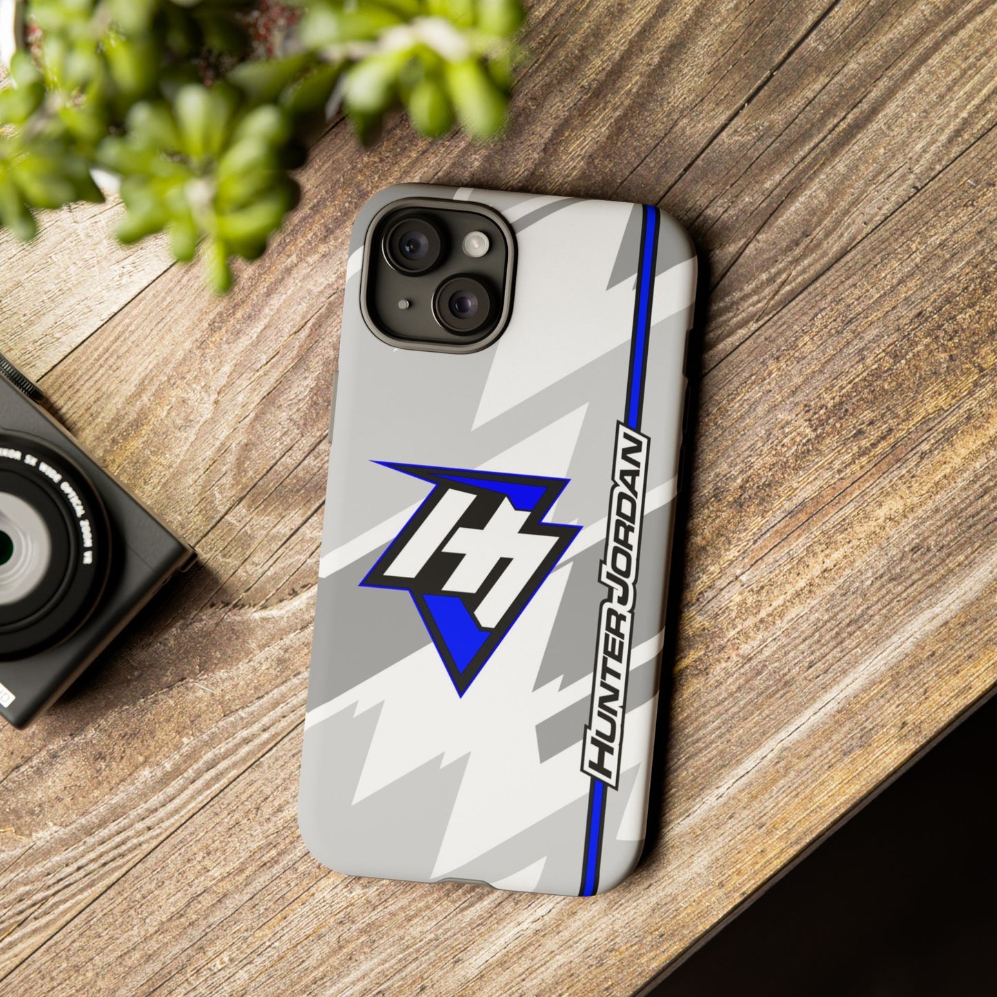 Hunter Jordan #81 Thunder Grip Case – White Edition
