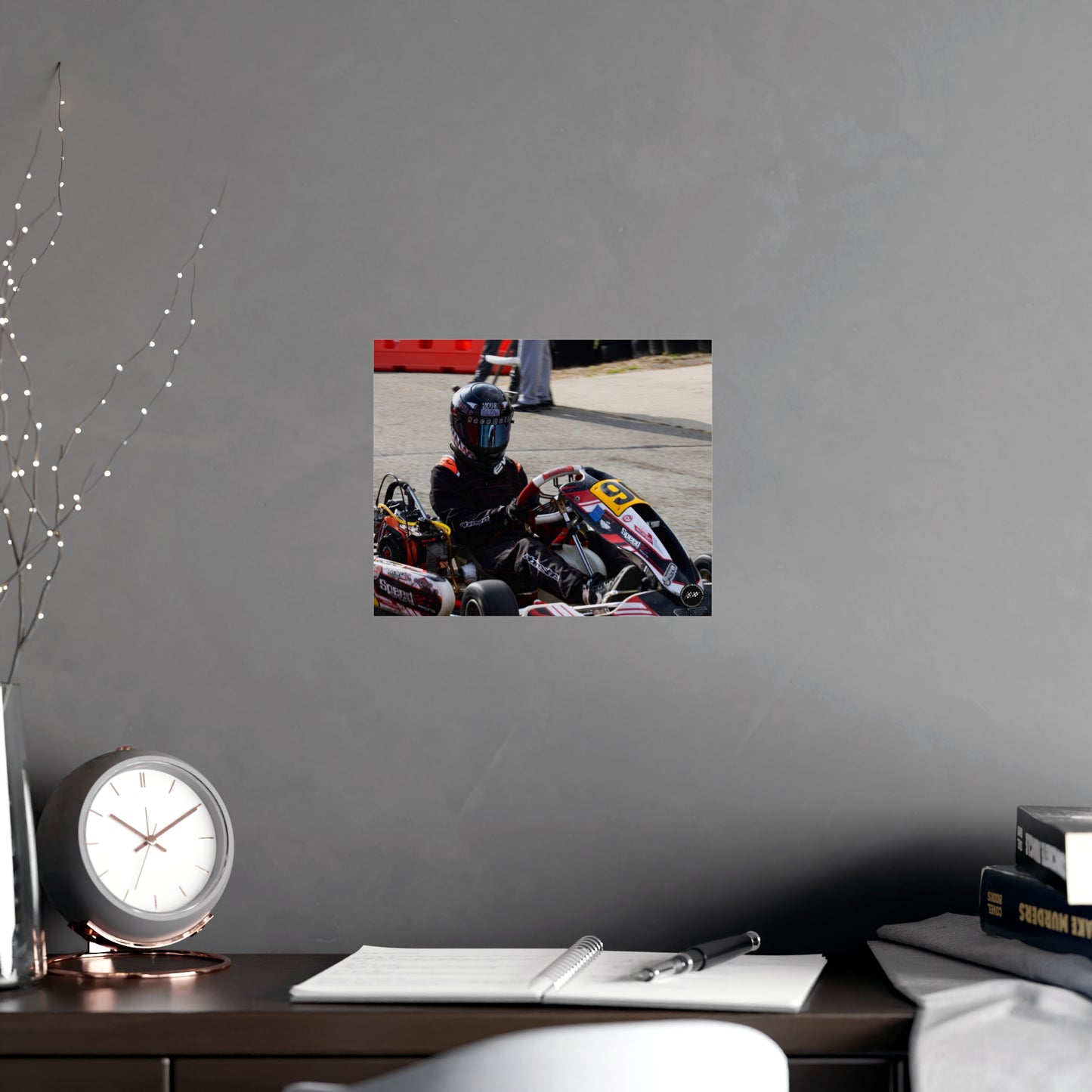 Rebel in Red – Matte Finish Poster