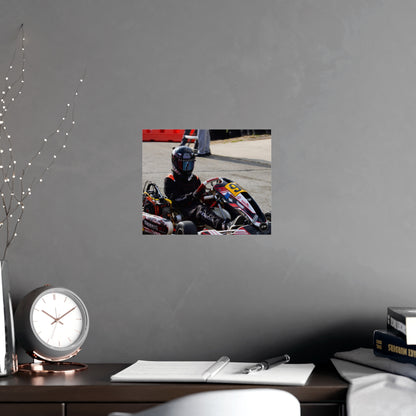 Rebel in Red – Matte Finish Poster