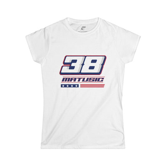Matusic #38 Stars & Stripes Tee - Women's Fit