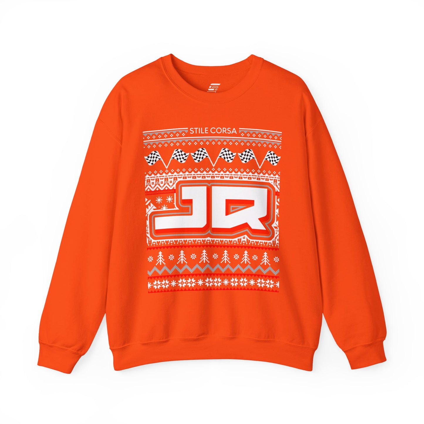 Russell JR Festive Flame Crewneck