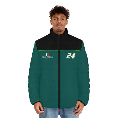 Nate Greene #24 Emerald Apex Puffer - Men's Fit