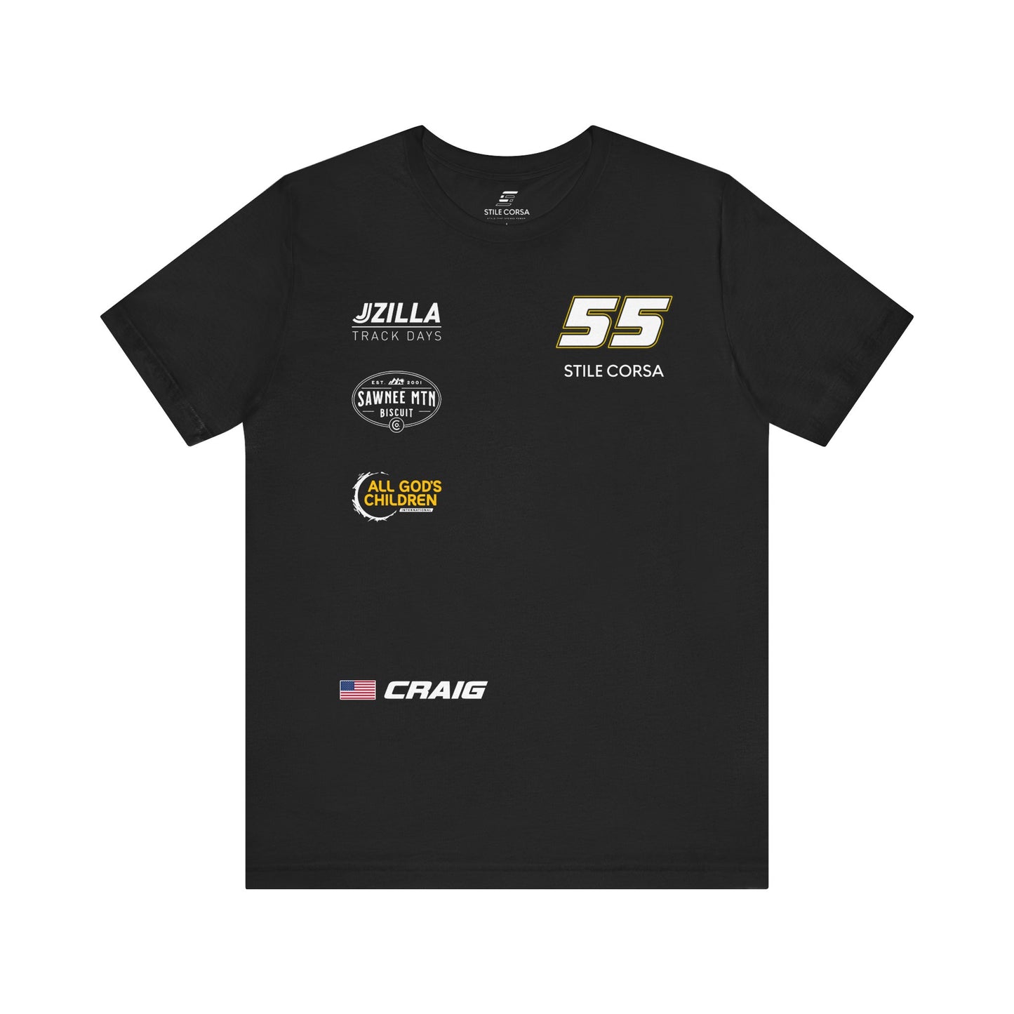 Carson Craig #55 Raceday Tee - Men's Fit
