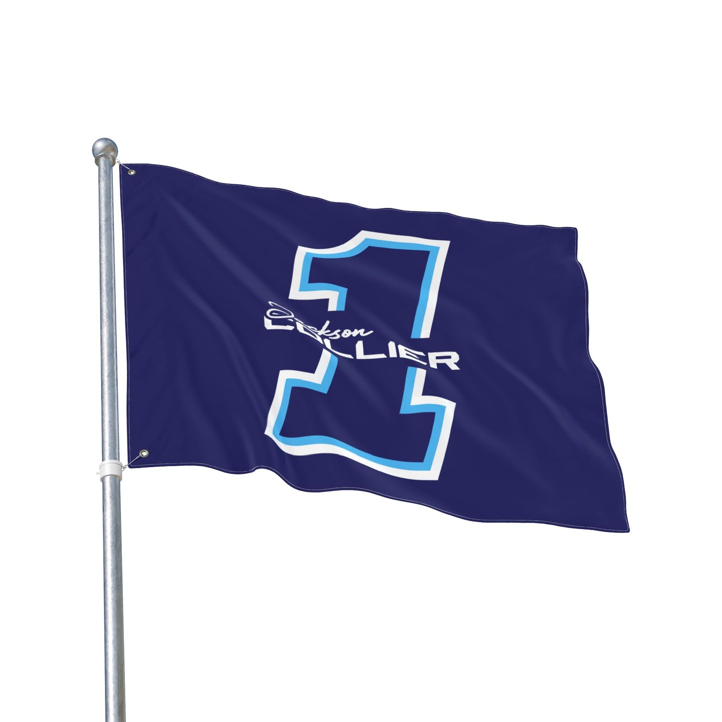 Collier #1 Gridwave Flag