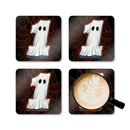 Collier #1 - Haunted Grid Coaster Set