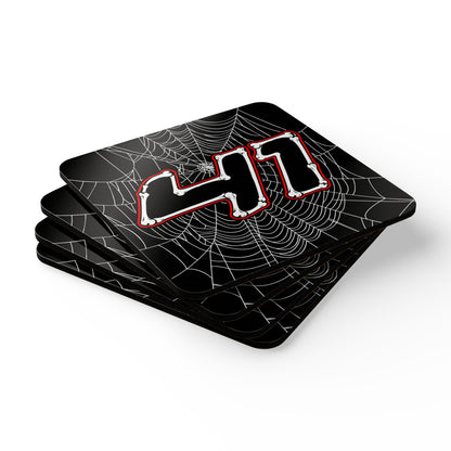 Ettore #41 - Haunted Grid Coaster Set