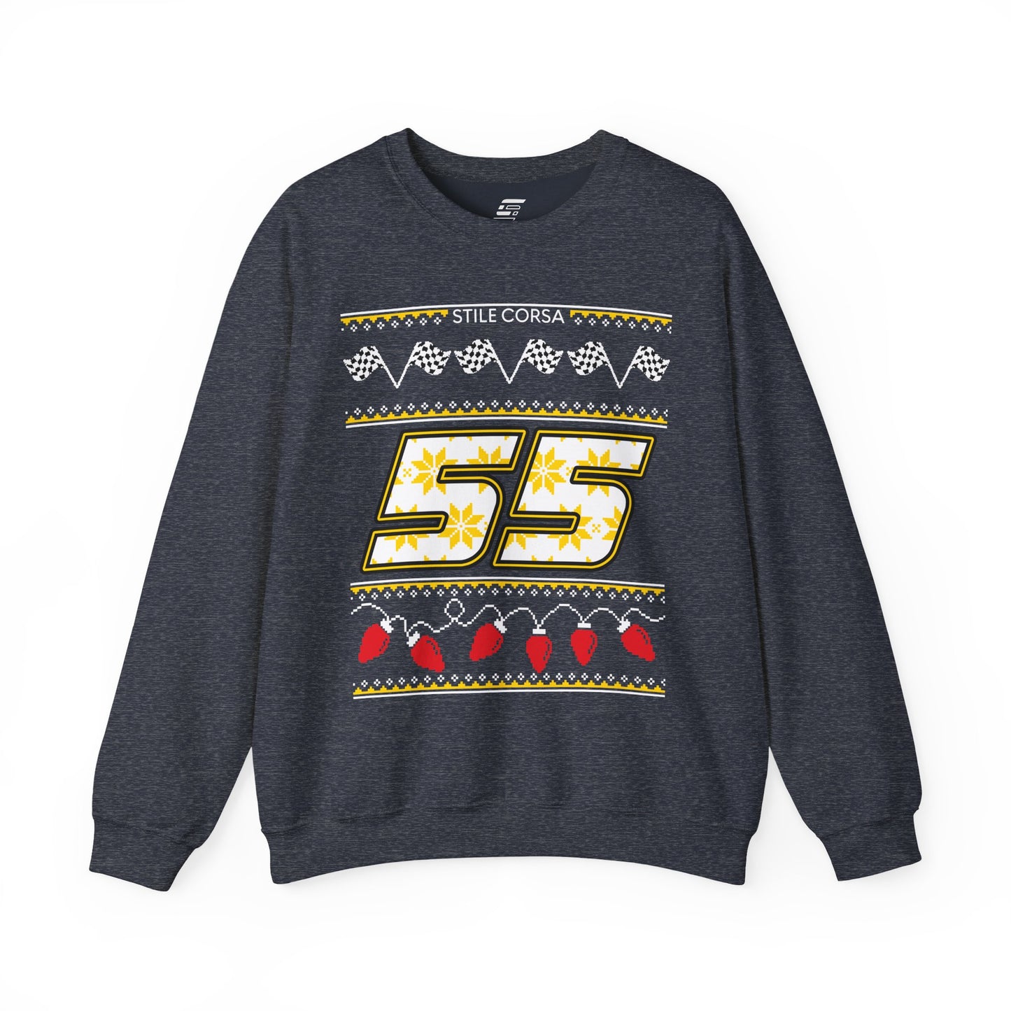 Carson #55 Trackside Winter Crewneck
