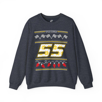 Carson #55 Trackside Winter Crewneck