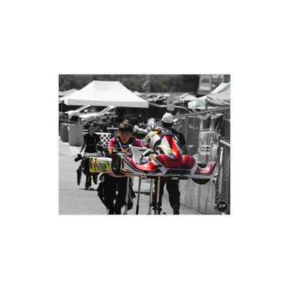 Pitstop Palette – Matte Finish Poster