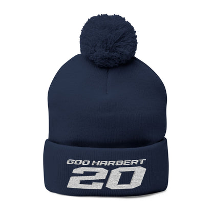 Reagan Harbert #20 Pom Beanie