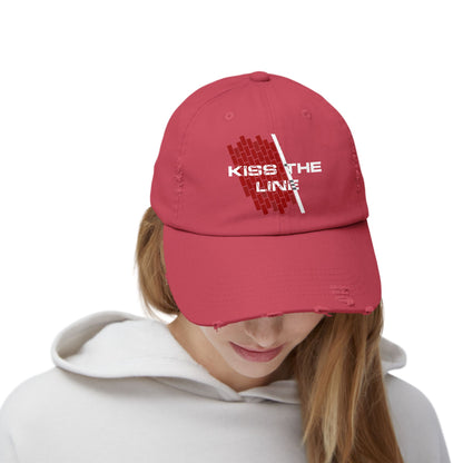 Kiss the Line - Vintage Style Cap
