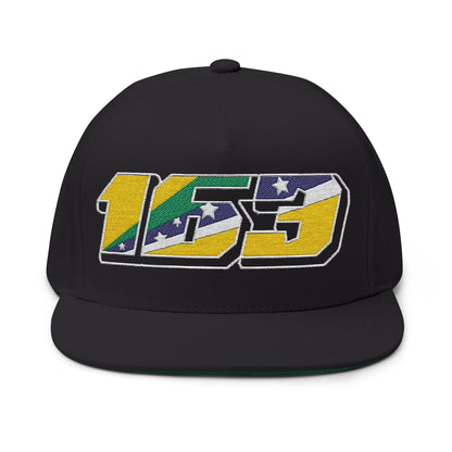 Jeanmenne #163 Auriverde Snapback Cap (Green Undervisor)